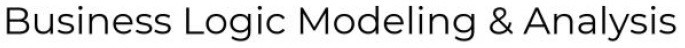 business logic modeling&analysis