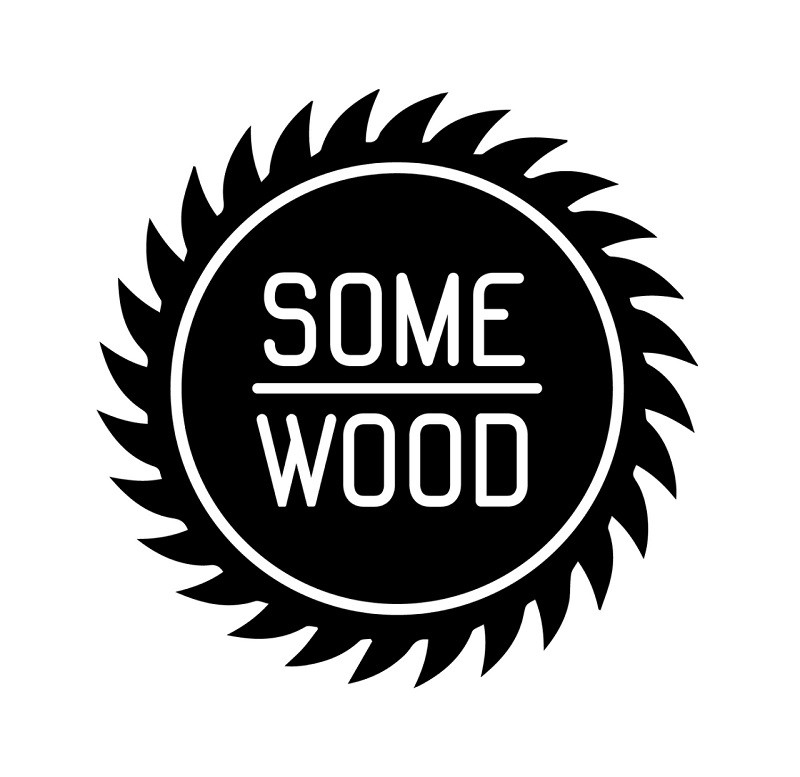 some wood
