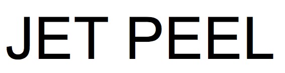 jet peel