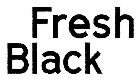 fresh black