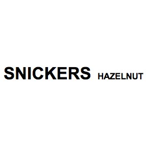 snickers hazelnut