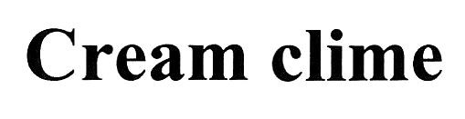 cream clime