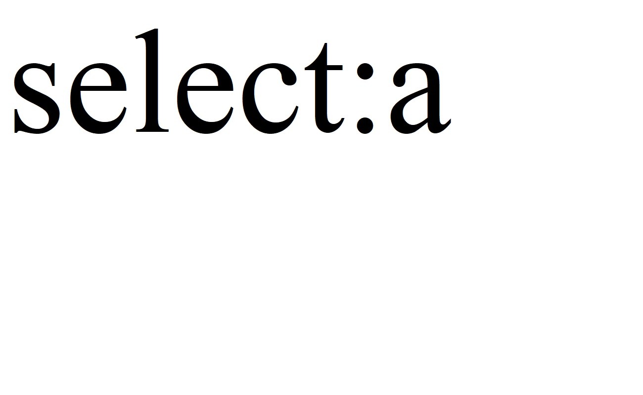 select a