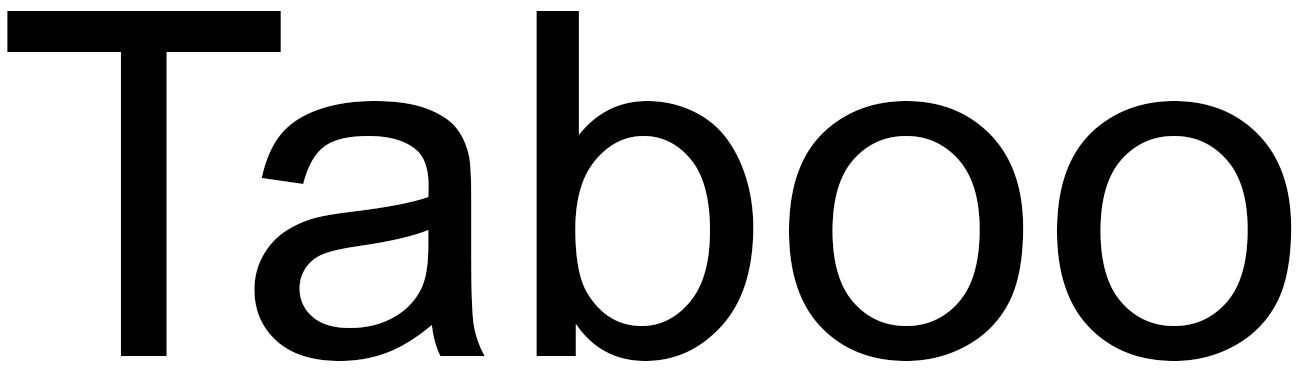 taboo