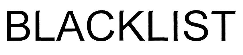 blacklist