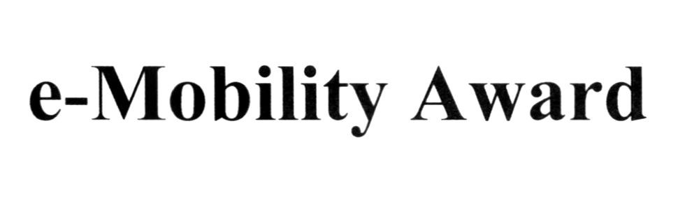 e-mobility award