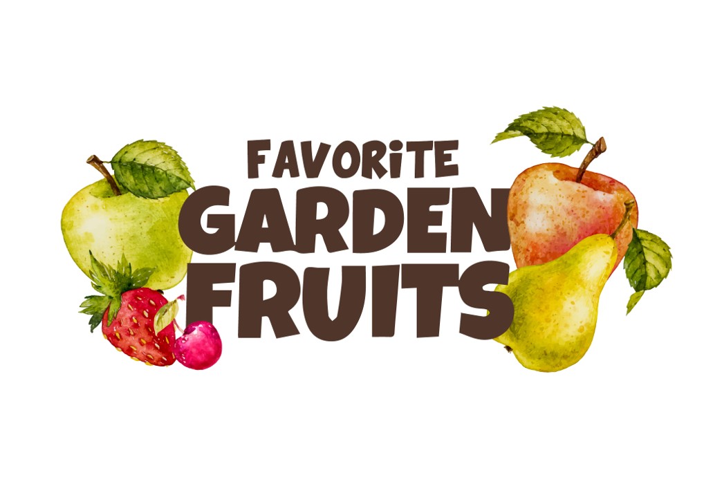 garden fruits