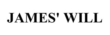 james' will