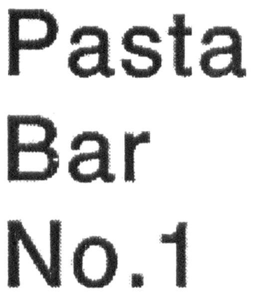 pasta bar no.1