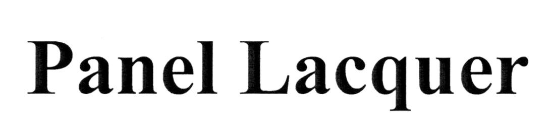 panel lacquer