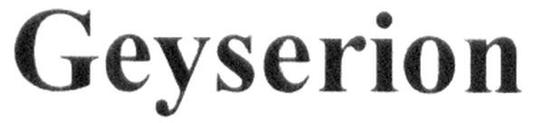 geyserion