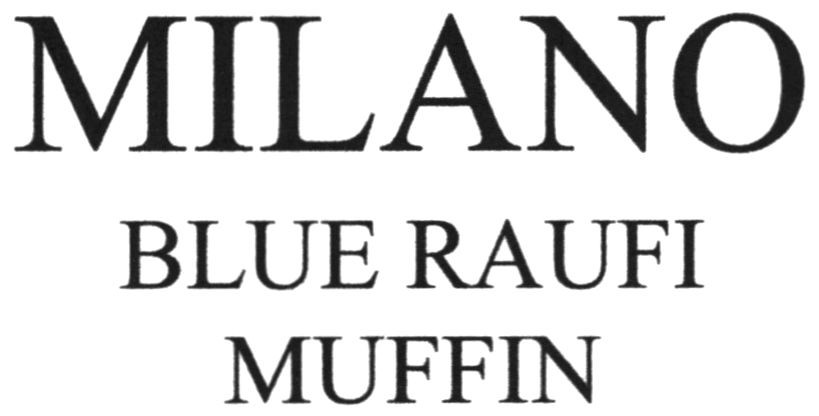 milano blue raufi muffin