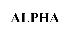 alpha