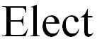 elect