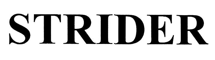 strider
