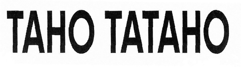 taho tataho