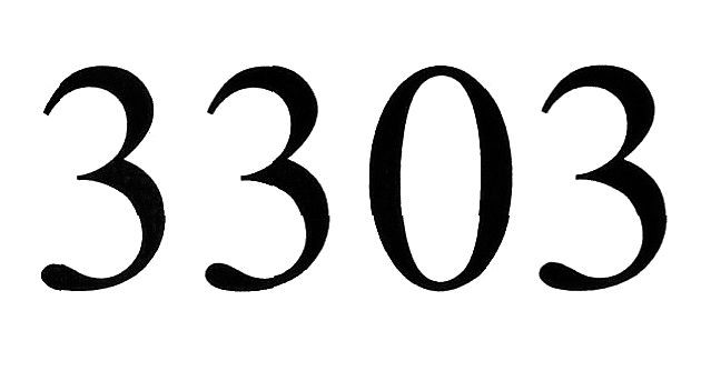 3303