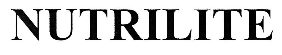 nutrilite