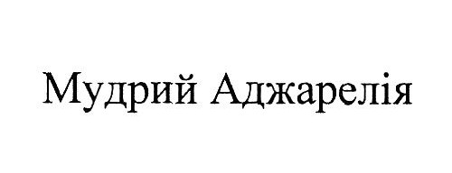 мудрий аджарелія