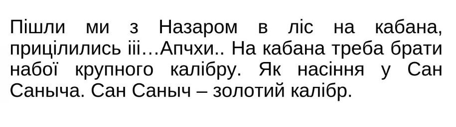 пішли ми з назаром в ліс на кабана, прицілились ііі