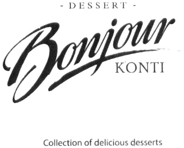 collection of delicious desserts