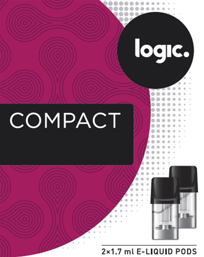 2x1.7 ml e-liquid pods