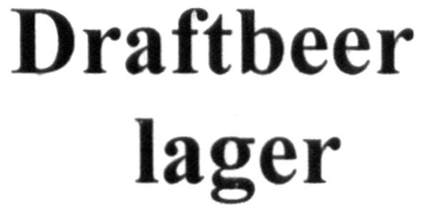 draftbeer lager