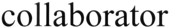 collaborator