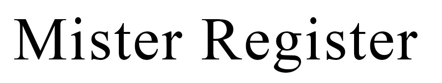 mister register