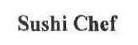sushi chef