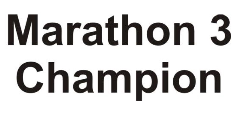 marathon 3 champion