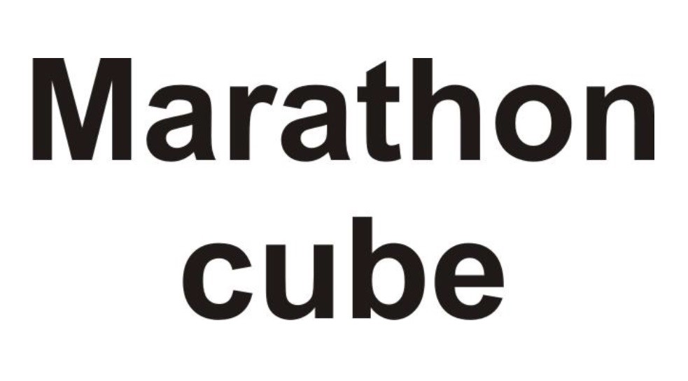 marathon cube
