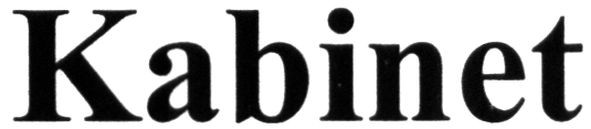 kabinet