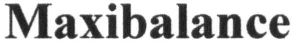 maxibalance