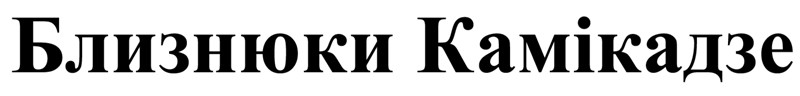 близнюки камікадзе