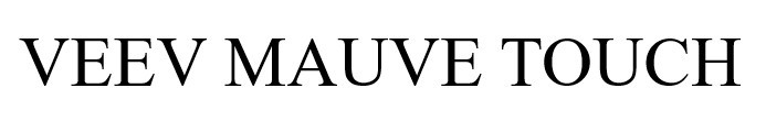 veev mauve touch