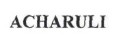 acharuli