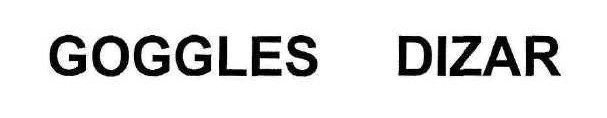 "goggles dizar"