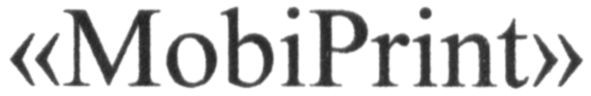mobi print