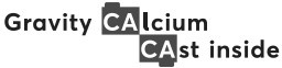 gravity calcium cast inside