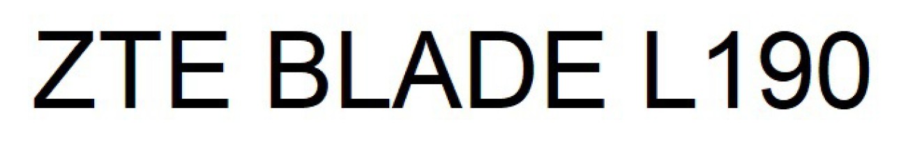 zte blade l190
