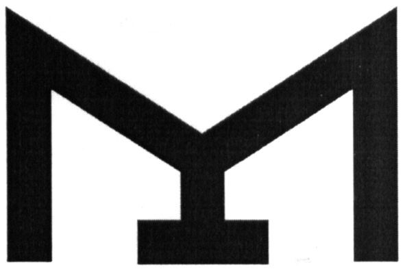 м