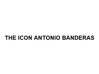 the icon antonio banderas