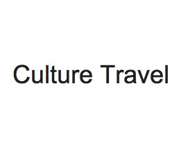 culture travel