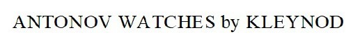 antonov watches by kleynod