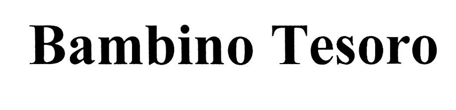 bambino tesoro