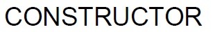 constructor