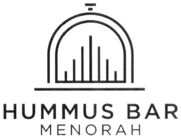hummus bar menorah