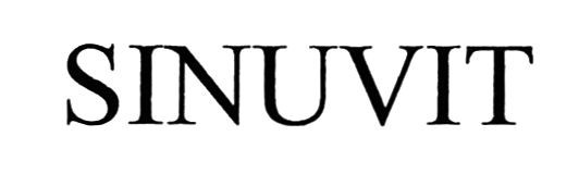sinuvit