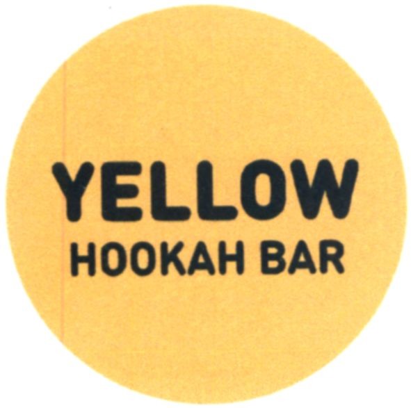 yellow hookah bar